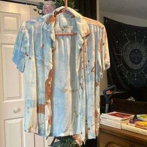 Ricky Singh short sleeve button up